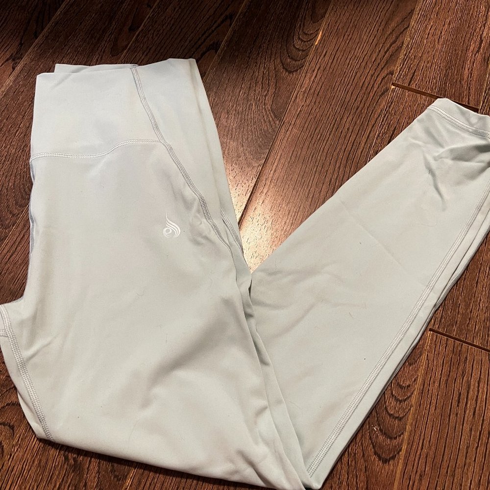 Ryderwear Sola High Waisted Leggings - Size L - Seafoam Blue